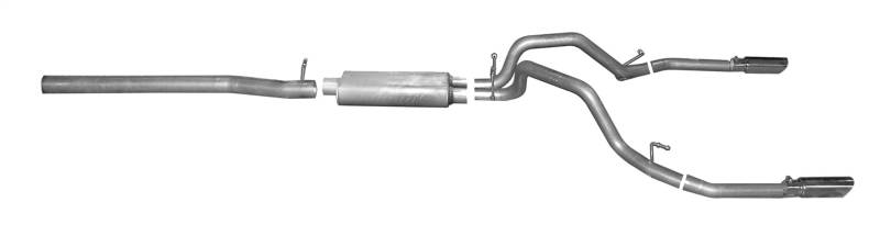 Gibson Performance Exhaust - Gibson Performance Exhaust Dual Split Exhaust System 65680