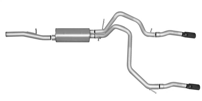 Gibson Performance Exhaust - Gibson Performance Exhaust Dual Split Exhaust System 65669
