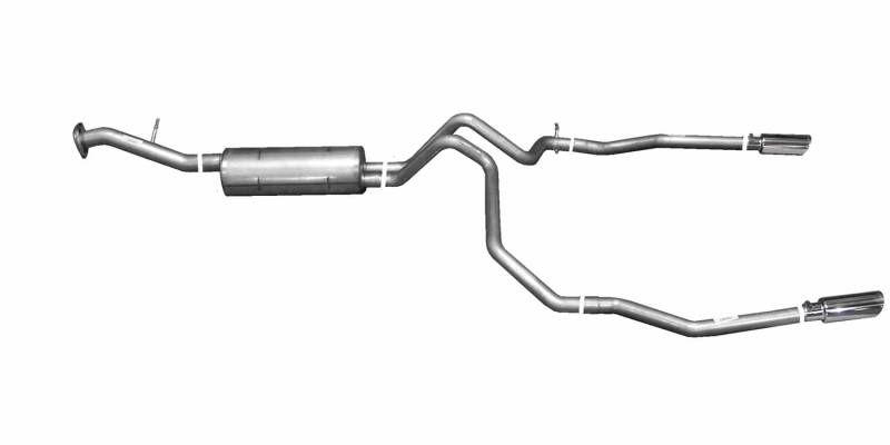 Gibson Performance Exhaust - Gibson Performance Exhaust Dual Split Exhaust System 65560