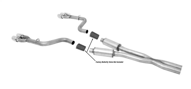 Gibson Performance Exhaust - Gibson Performance Exhaust Dual Exhaust System 617010