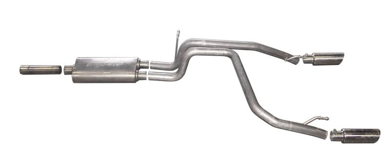 Gibson Performance Exhaust - Gibson Performance Exhaust Dual Split Exhaust System 616005