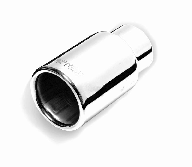 Gibson Performance Exhaust - Gibson Performance Exhaust Stainless Steel Tip>Rolled Edge Angle Tip 500640