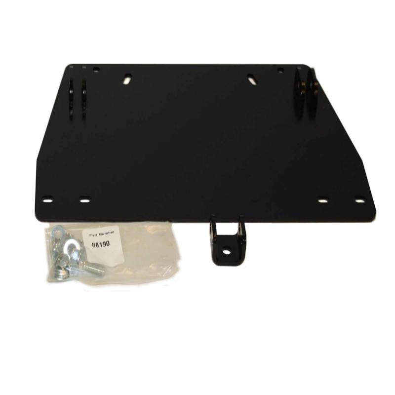Warn - Warn Center Kit Black Includes Mounting Bracket and Hardware 88188