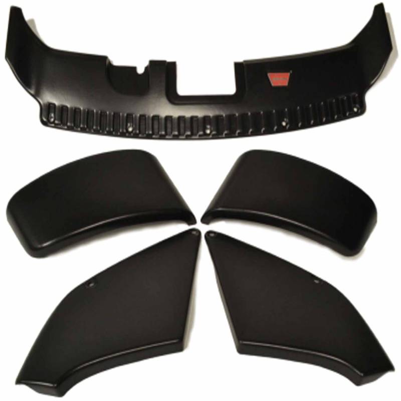 Warn - Warn Skirting Kit; Powder Coated; Black 84520