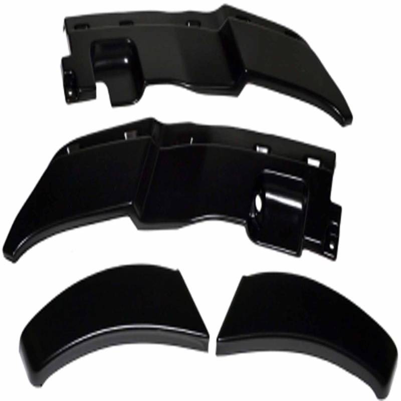 Warn - Warn Skirting Kit; Powder Coated; Black 70490