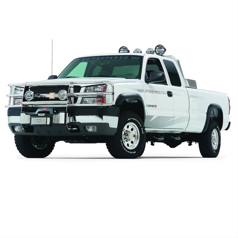 Warn - Warn With Insert Bars; Powder Coated; Black; Grille Guard Required 65340