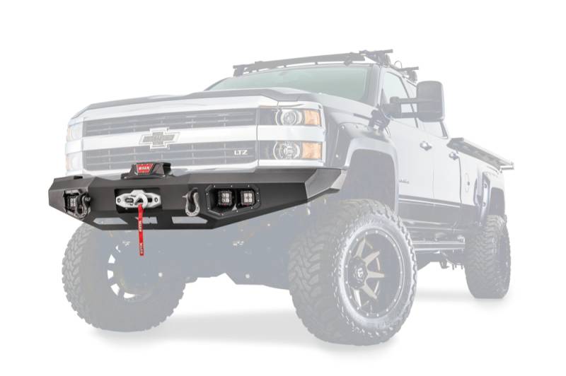 Warn - Warn Direct-Fit Baja Grille Guard With Ports for Sonar Parking Sensors if Applicable 100921