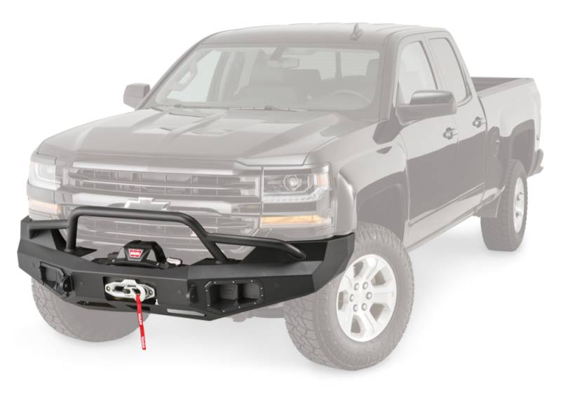 Warn - Warn Direct-Fit Baja Grille Guard With Ports for Sonar Parking Sensors if Applicable 100920