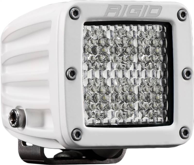 RIGID Industries - RIGID Industries RIGID D-Series PRO Light, Drive Diffused, Surface Mount, White Housing, Single 701513