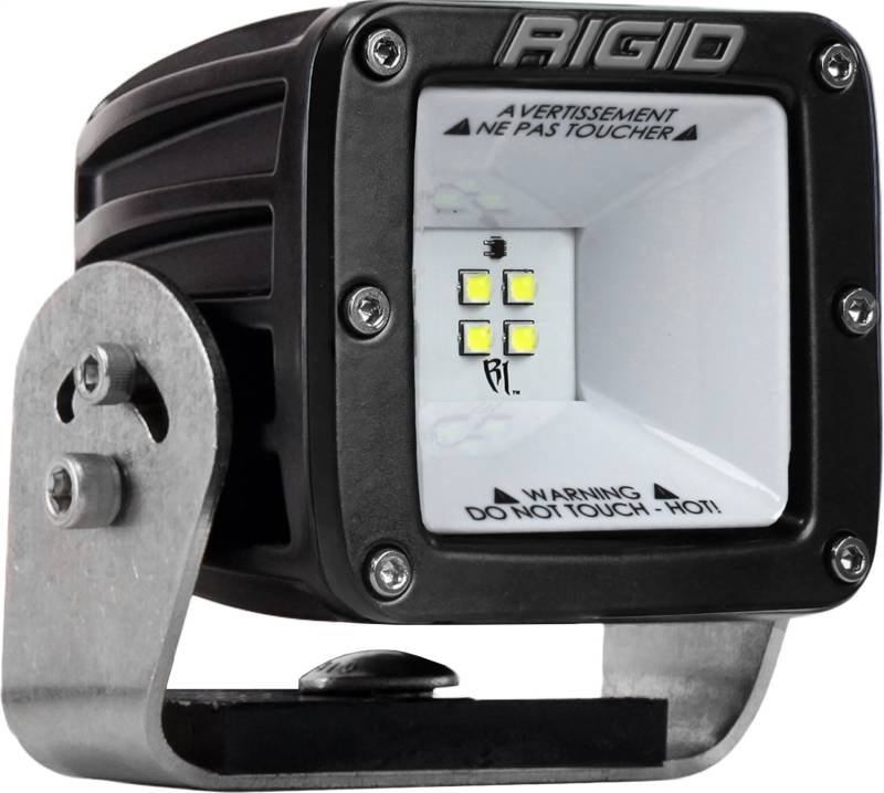 RIGID Industries - RIGID Industries RIGID 2X2 115 Degree DC LED Scene Light, Surface Mount, Black Housing, Single 681513