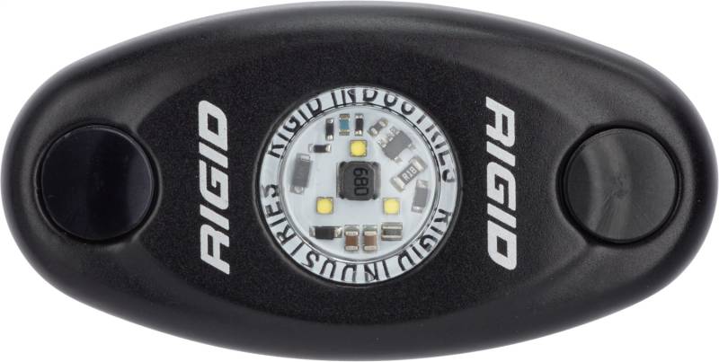 RIGID Industries - RIGID Industries RIGID A-Series LED Light, High Power, Amber, Black Housing, Single 480333