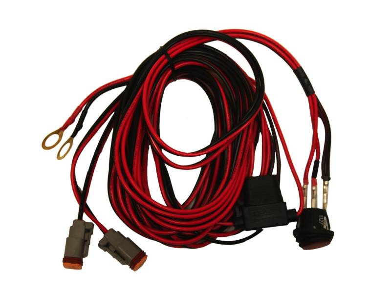RIGID Industries - RIGID Industries RIGID Wire Harness, Fits D-Series Pair And SR-Q Series Pair With 4 LEDs 40195