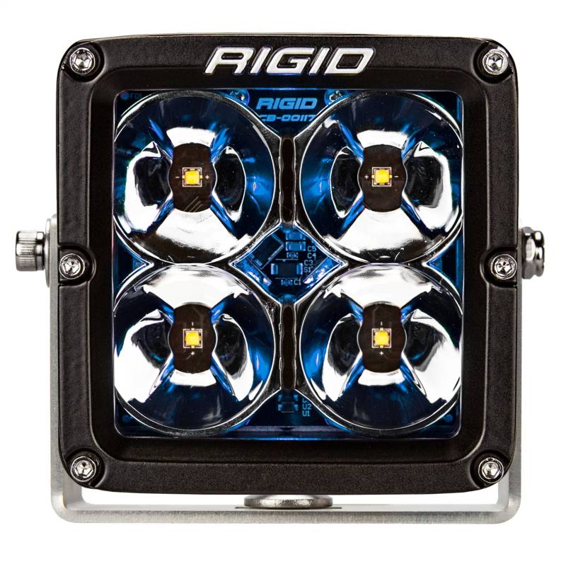 RIGID Industries - RIGID Industries RIGID Radiance Pod XL With Blue Backlight, Surface Mount, Black Housing, Pair 32202
