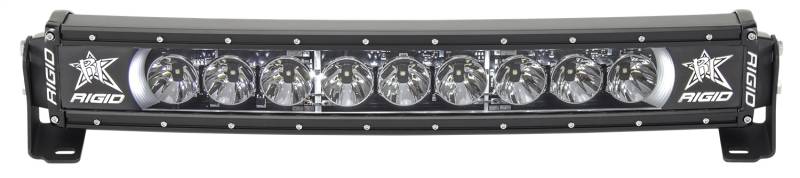 RIGID Industries - RIGID Industries RIGID Radiance Plus Curved Bar, Broad-Spot Optic, 20 Inch With White Backlight 32000