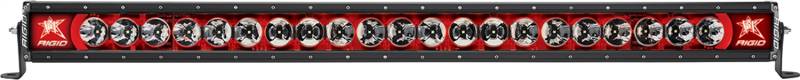 RIGID Industries - RIGID Industries RIGID Radiance Plus LED Light Bar, Broad-Spot Optic, 40 Inch With Red Backlight 240023