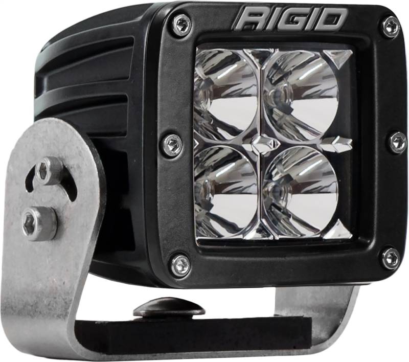 RIGID Industries - RIGID Industries RIGID D-Series PRO LED Light, Flood Optic, Heavy Duty, Black Housing, Single 221113