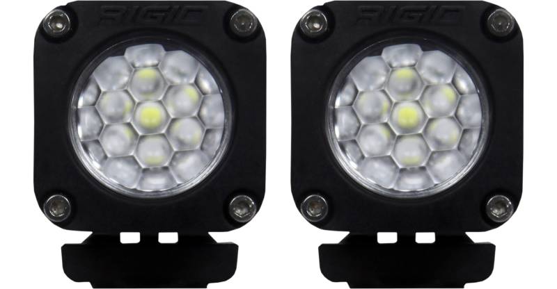 RIGID Industries - RIGID Industries RIGID Ignite Back-Up Kit, Diffused Lens, Surface Mount, Black Housing, Pair 20541
