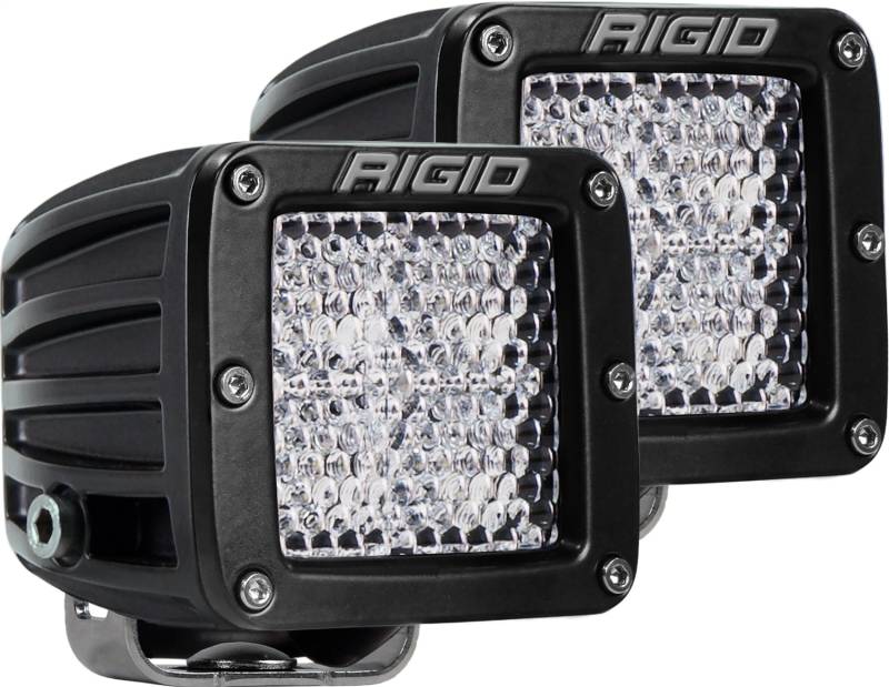 RIGID Industries - RIGID Industries RIGID D-Series PRO LED Light, Diffused Lens, Surface Mount, Pair 202513