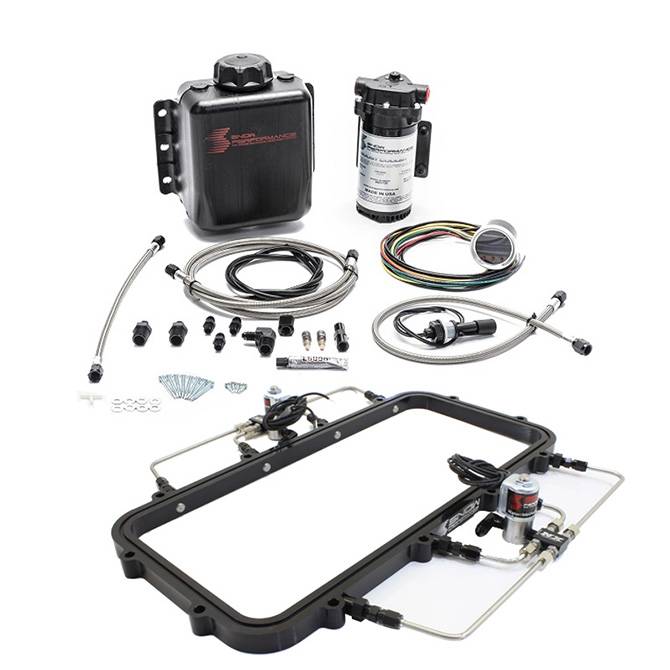 Snow Performance - Snow Performance Holley High Ram Plenum Plate Direct Port Water Methanol System With VC-50 Contro SNO-940-BRD