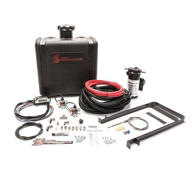 Snow Performance - Snow Performance Diesel Stage 3 Boost Cooler Water-Methanol Injection Kit RV Pusher (Red High Tem SNO-560