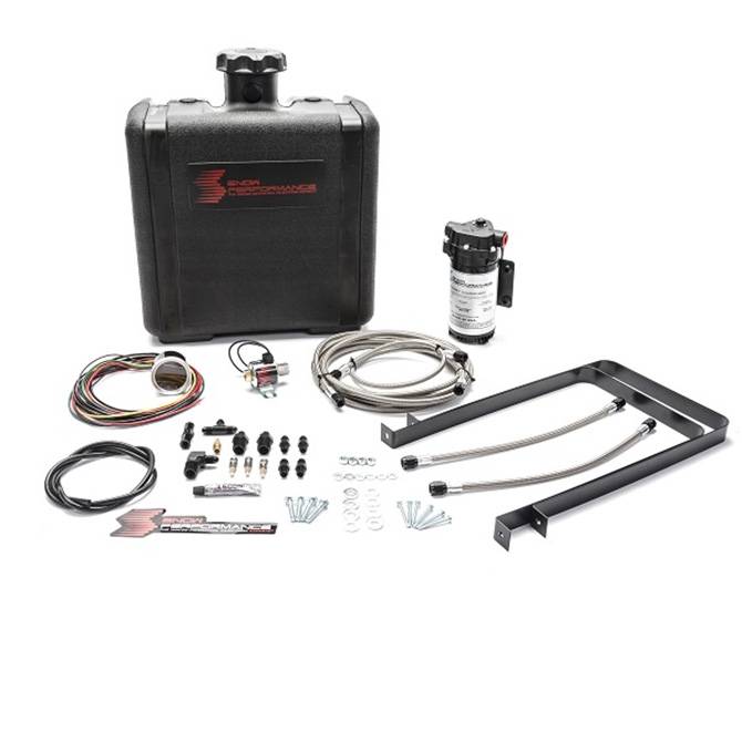 Snow Performance - Snow Performance Diesel Stage 2 Boost Cooler Water-Methanol Injection Kit Universal (Stainless St SNO-450-BRD