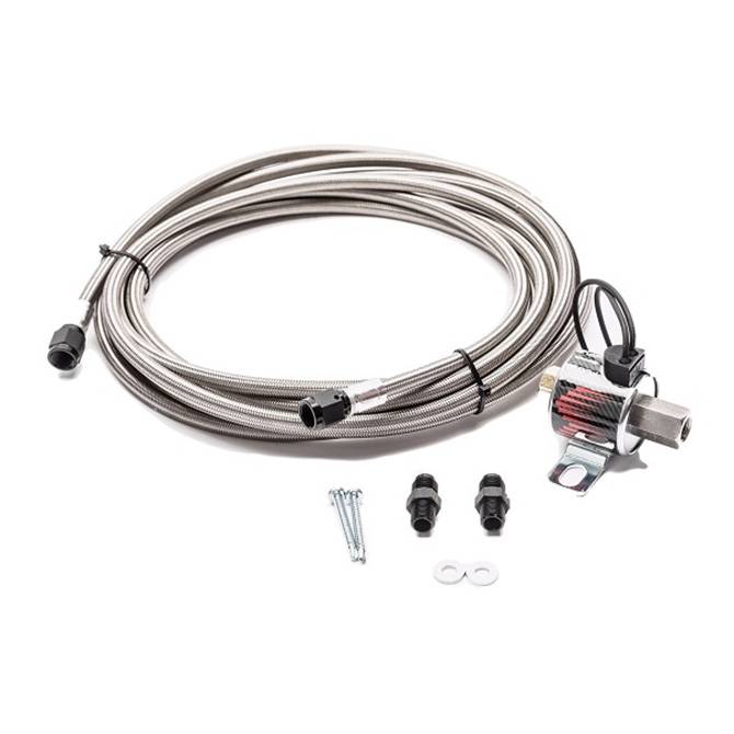 Snow Performance - Snow Performance Braided Stainless Line Trunk Mount Upgrade SNO-40012-BRD