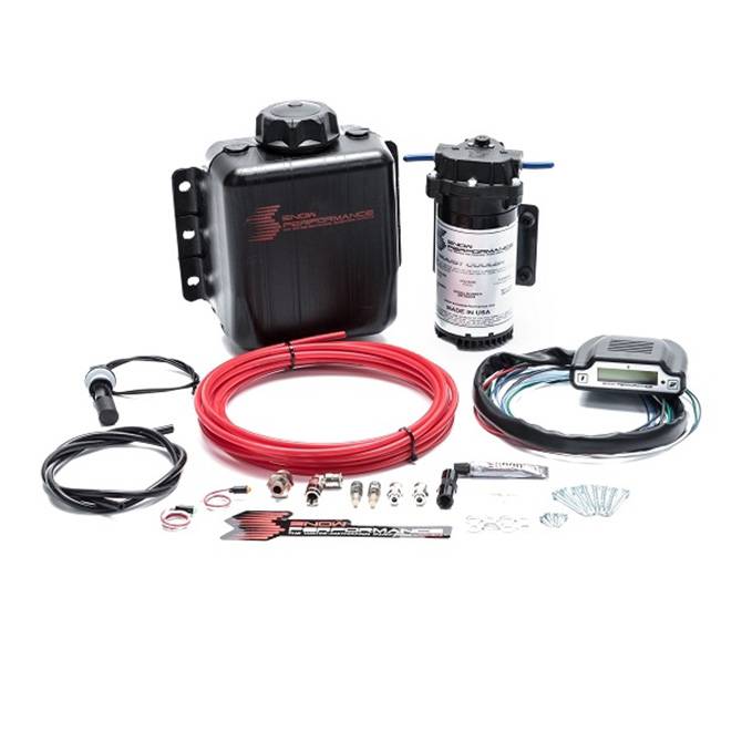 Snow Performance - Snow Performance Stage 3 Boost Cooler EFI 2D MAP Progressive Water-Methanol Injection Kit (Red Hi SNO-310
