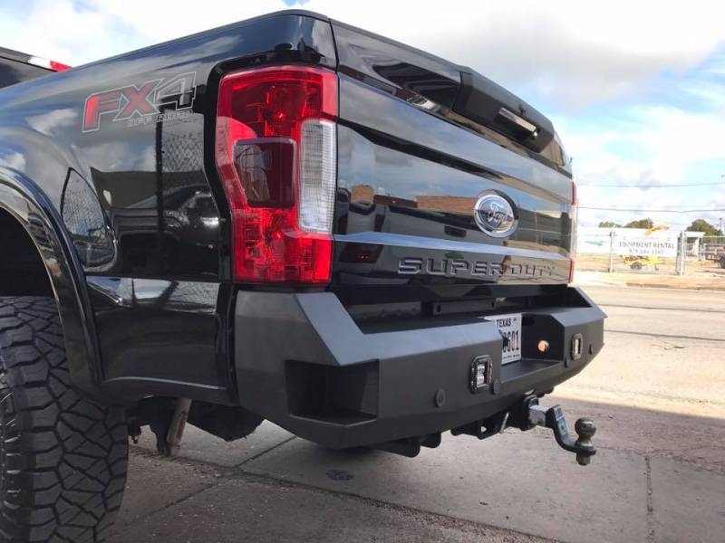 Tough Country - Tough Country Ford - Evolution Rear Bumper EB2017FRSL-BLKWKL