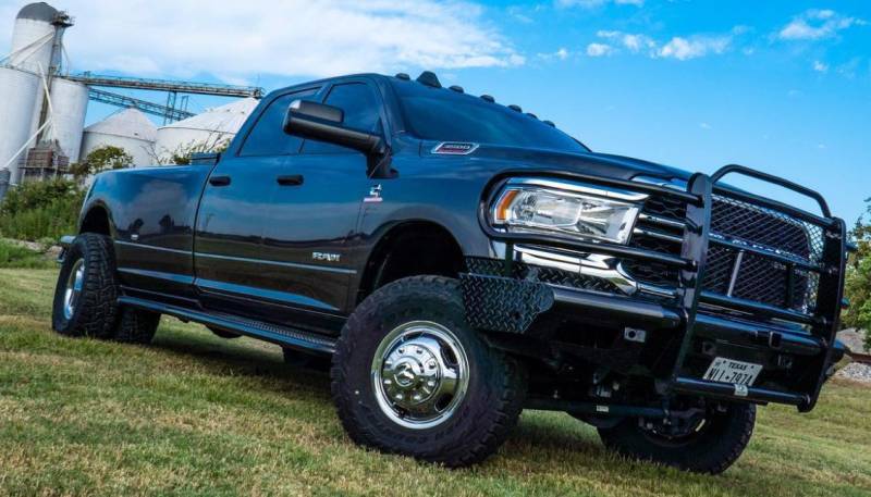 Tough Country - Tough Country Dodge - Dually Running Boards DRB1034D-GLOSS