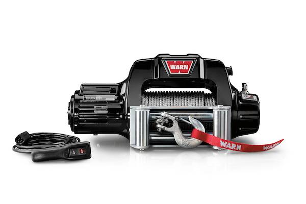 Warn - Warn Vehicle Mounted Vehicle Recovery Winch 12 Volt 9500 LB Cap 125 Ft Wire Rope 97550
