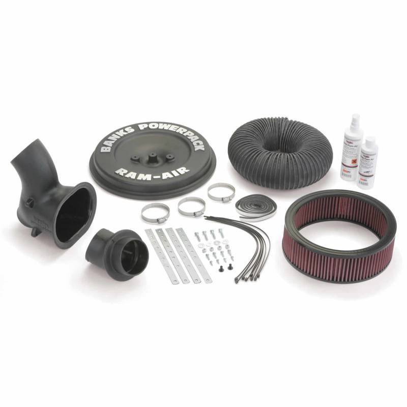 Banks Power - Ram-Air Cold-Air Intake System Oiled Filter 95 GM 454 Motorhome EFI (Electronic Fuel Injection) Banks Power