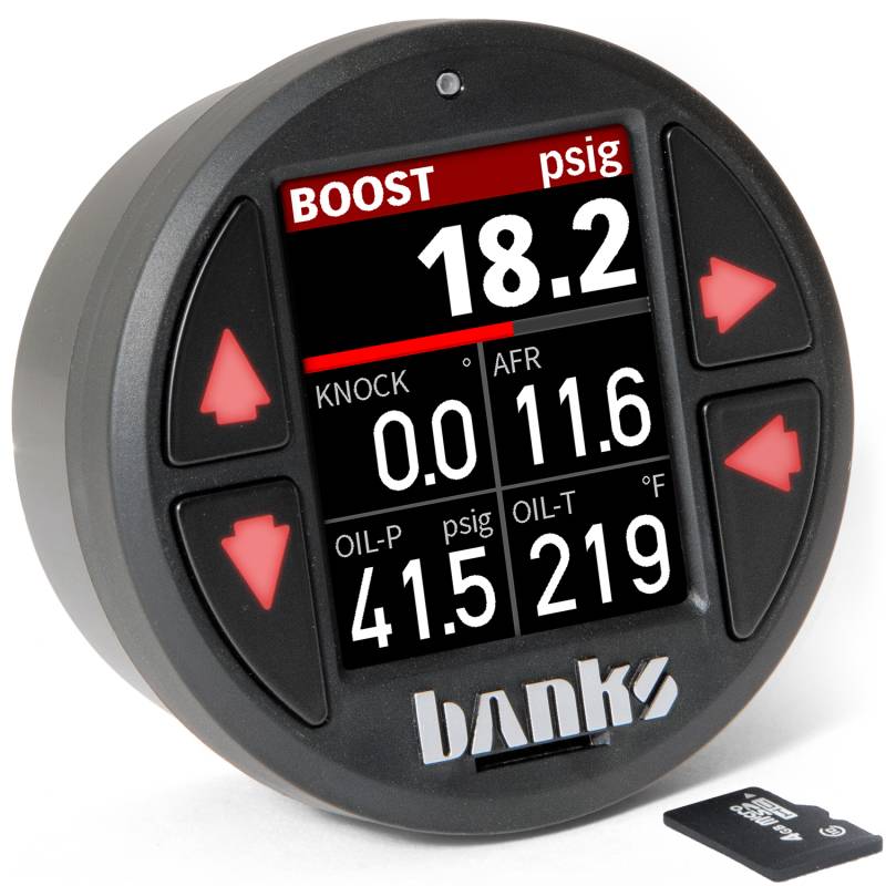 Banks Power - iDash 1.8 DataMonster for use with OBDII CAN bus vehicles Stand-Alone Banks Power