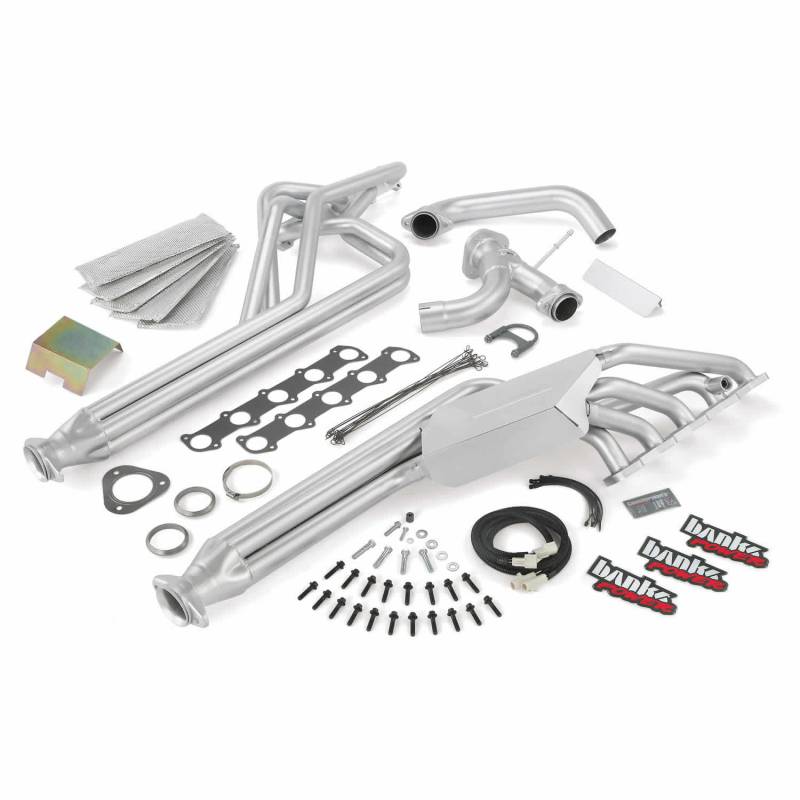 Banks Power - Torque Tube Exhaust Header System 16 Ford 6.8L Class-C Motorhome E-S/D Super Duty Banks Power