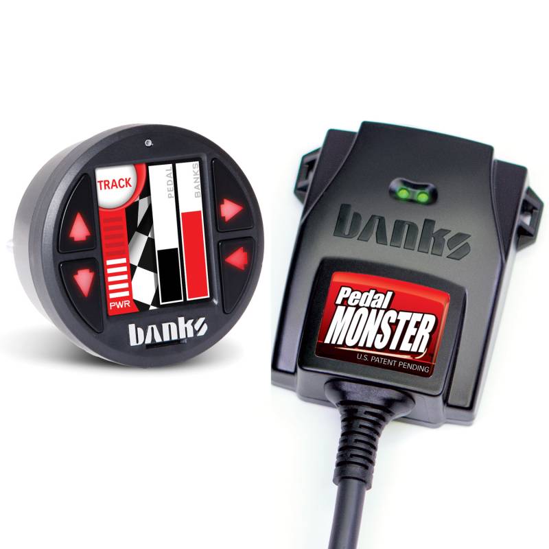 Banks Power - PedalMonster Throttle Sensitivity Booster with iDash SuperGauge for many Mazda Scion Toyota Banks Power