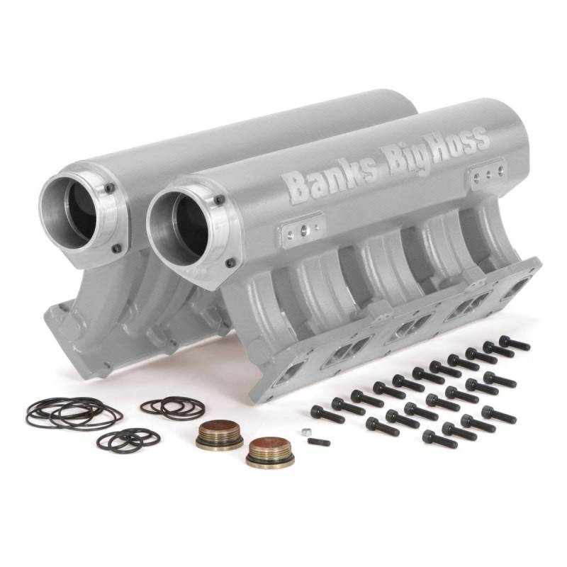 Banks Power - Big Hoss Racing Intake Manifold System Natural for use with 01-15 Chevy/GMC 6.6L Banks Power