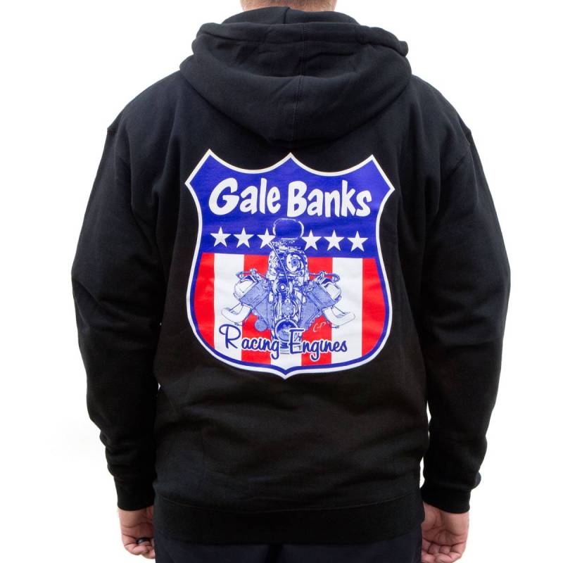 Banks Power - Hoodie 3XLarge Gale Banks Racing Engines Zip Hoodie Banks Power