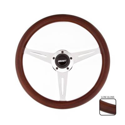 Grant Slotted Wood Steering Wheel 1190