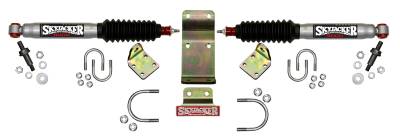 Steering - Steering Dampers - Skyjacker - Skyjacker DUAL STAB KT; SILVER W/BK 9203