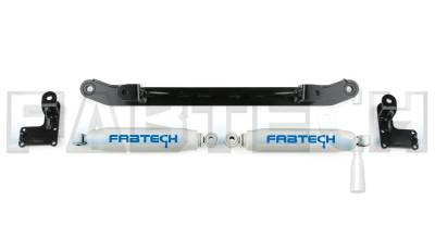 Steering - Steering Dampers - Fabtech - Fabtech Steering Stabilizer Kit FTS240911