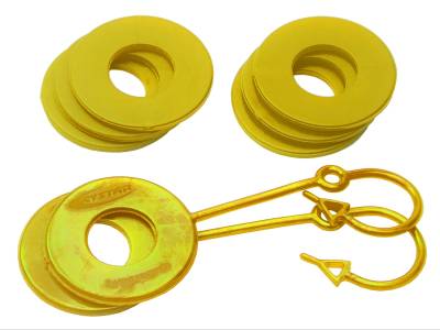 Daystar D-Ring Lockers And Shackle Isolators KU70059YL