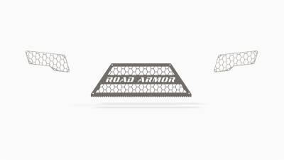 Road Armor Identity Rear Bumper Components 6172DRMH