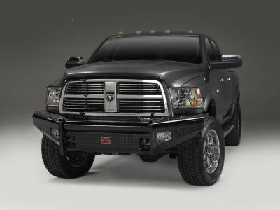 Fab Fours - Fab Fours Black Steel Front Ranch Bumper DR06-S1161-1