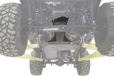 Armor & Protection - Skid Plates - Fab Fours - Fab Fours Transmission And Oil Pan Skid Plate JK3032-1