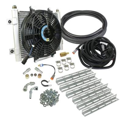 Cooling - Transmission Oil Coolers - BD Diesel - BD Diesel Xtruded Auxiliary Transmission Oil Cooler Kit 1030606-1/2