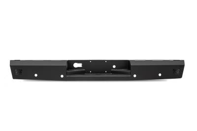 Fab Fours Red Steel Rear Bumper DR10-RT2950-1