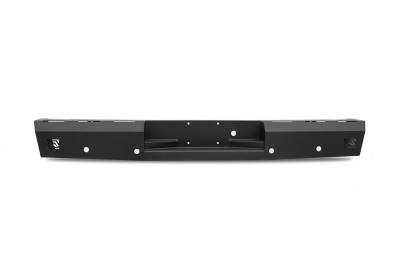 Fab Fours Red Steel Rear Bumper TT07-RT1550-1