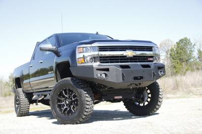 Fab Fours Premium Heavy Duty Winch Front Bumper CH14-A3051-1