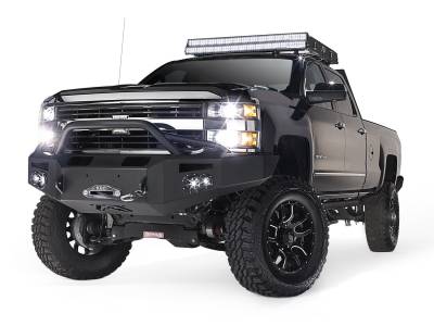 Fab Fours Premium Heavy Duty Winch Front Bumper CH14-A3052-1