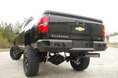 Fab Fours - Fab Fours Heavy Duty Rear Bumper CH14-W3050-B - Image 3