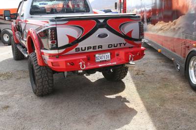 Fab Fours - Fab Fours Heavy Duty Rear Bumper FS08-W1350-B - Image 4